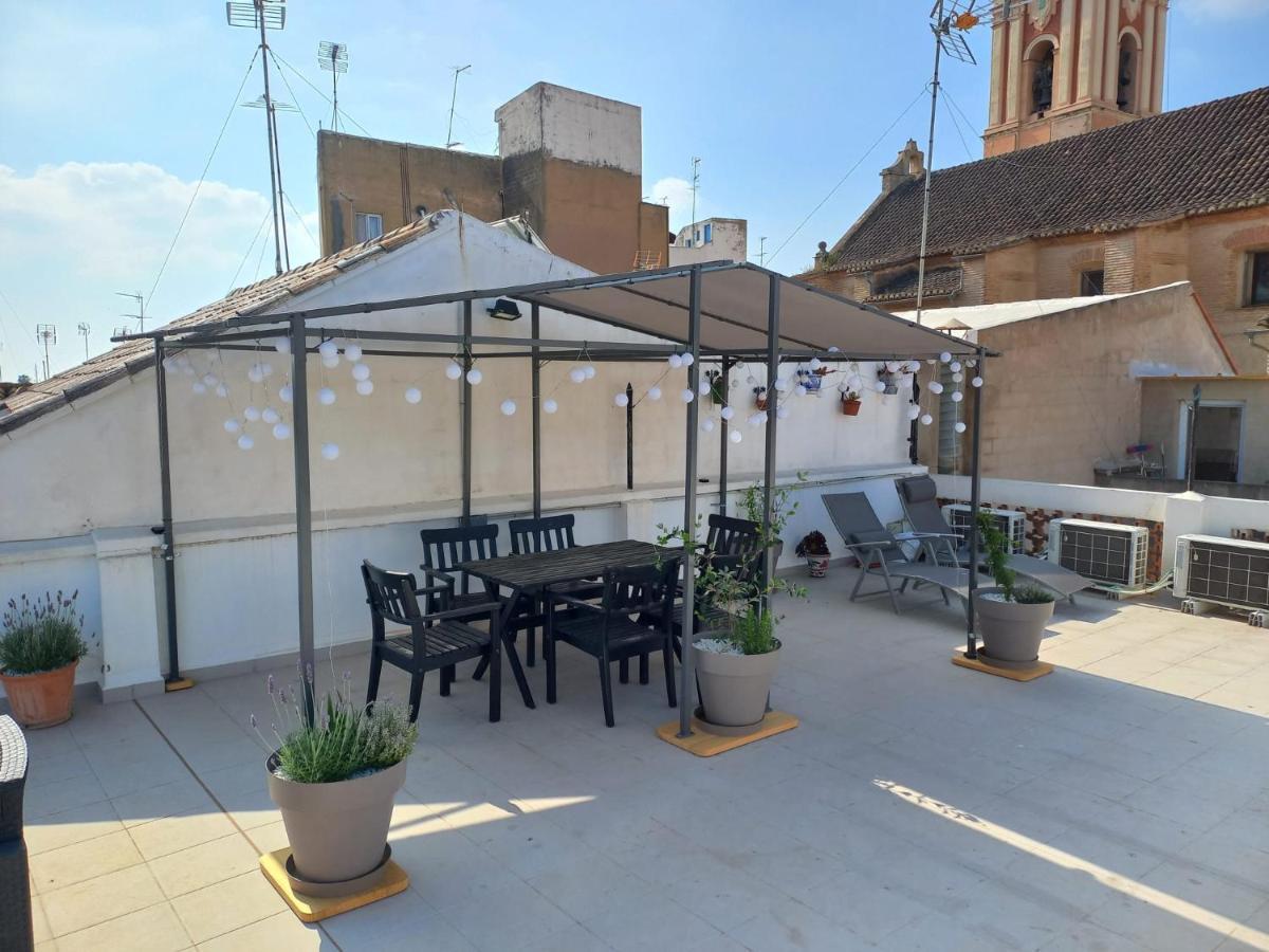 Appartement Traditional Valencian Townhouse In Catarroja Extérieur photo